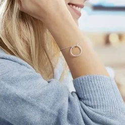 Histoire D'Or Bracelet Sowa Argent Blanc Oxyde De Zirconium -Boucles d'oreilles Bracelet Soldes FABFBZW0QW model0