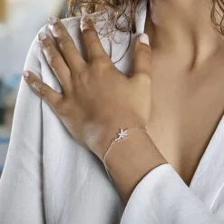 Histoire D'Or Bracelet Argent Florencio Oxydes De Zirconium -Boucles d'oreilles Bracelet Soldes FABFBZW0UK model1