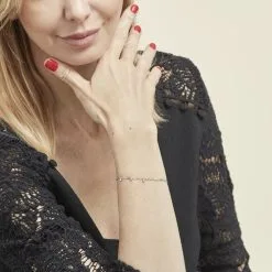 Histoire D'Or Bracelet Sebastia Argent Oxyde De Zirconium -Boucles d'oreilles Bracelet Soldes FABFBZW0XK model0