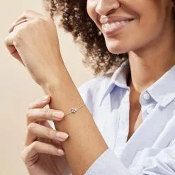 Histoire D'Or Bracelet Argent Duredle Oxydes De Zirconium -Boucles d'oreilles Bracelet Soldes FABFBZW0Z6 model0