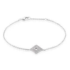 Histoire D'Or Bracelet Argent Blanc Eugenius Oxyde De Zirconium