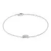 Histoire D'Or Bracelet Argent Blanc Rehm Oxydes De Zirconium