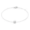 Histoire D'Or Bracelet Solitaire Argent Blanc Oxyde De Zirconium -Boucles d'oreilles Bracelet Soldes FABFBZW335 master