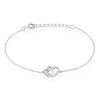 Histoire D'Or Bracelet Donatiane Argent Blanc Oxyde De Zirconium -Boucles d'oreilles Bracelet Soldes FABFBZW805 master