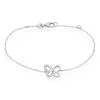 Histoire D'Or Bracelet Delphe Argent Blanc Oxyde De Zirconium