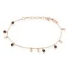 Histoire D'Or Bracelet Fares Argent Rose Spinelle -Boucles d'oreilles Bracelet Soldes FABFRAN001 master