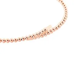 Histoire D'Or Bracelet Jonc Fuerza Argent Rose Oxyde De Zirconium -Boucles d'oreilles Bracelet Soldes FABFRZW091 view1