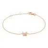 Histoire D'Or Bracelet Anne-lise Argent Rose Oxyde De Zirconium -Boucles d'oreilles Bracelet Soldes FABFRZW141 master