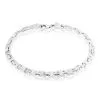 Histoire D'Or Bracelet Maille Lancelot Argent Blanc