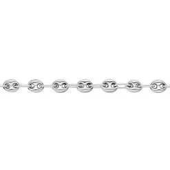Histoire D'Or Bracelet Maille Argent Carrus -Boucles d'oreilles Bracelet Soldes FABHBW0316 view1
