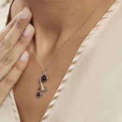 Histoire D'Or Collier Rislane Argent Blanc Ambre -Boucles d'oreilles Bracelet Soldes FACFBID178 model1