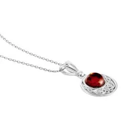 Histoire D'Or Collier Argent Blanc Mystica Ambre 7 Histoire D'Or Collier Argent Blanc Mystica Ambre -Boucles d'oreilles Bracelet Soldes FACFBIY189 view1