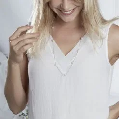 Histoire D'Or Collier Sautoir Argent Gaspar Perles De Culture 7-8mm 73cm -Boucles d'oreilles Bracelet Soldes FACFBUW141 model0