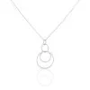 Histoire D'Or Collier Flaura Argent Blanc