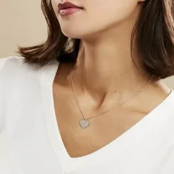 Histoire D'Or Collier Patie Argent Blanc -Boucles d'oreilles Bracelet Soldes FACFBW00DS model0