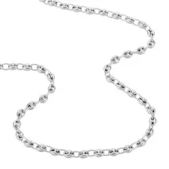 Histoire D'Or Collier Caroline Maille Grain De Cafe Argent Blanc -Boucles d'oreilles Bracelet Soldes FACFBW00HK view2