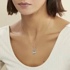 Histoire D'Or Collier Ida Argent Blanc -Boucles d'oreilles Bracelet Soldes FACFBW00SK model0