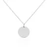Histoire D'Or Collier Paula Argent Blanc