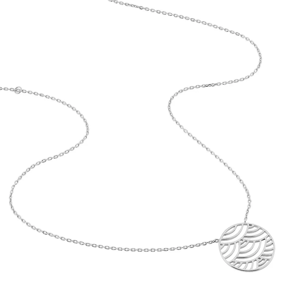 Histoire D'Or Collier Naelia Argent Blanc 4 Histoire D'Or Collier Naelia Argent Blanc – Image 2