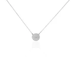 Histoire D'Or Collier Vinia Argent Blanc