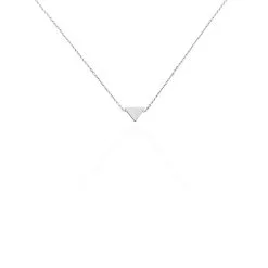 Histoire D'Or Collier Trilia Argent Blanc