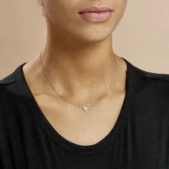 Histoire D'Or Collier Trilia Argent Blanc -Boucles d'oreilles Bracelet Soldes FACFBW015V model0