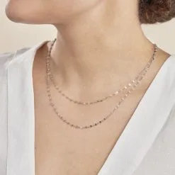 Histoire D'Or Collier Adelaide Argent Blanc -Boucles d'oreilles Bracelet Soldes FACFBW016F model0