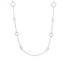 Histoire D'Or Collier Sautoir Paquito Argent Blanc
