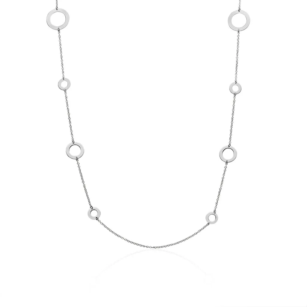 Histoire D'Or Collier Sautoir Paquito Argent Blanc 3 Histoire D'Or Collier Sautoir Paquito Argent Blanc