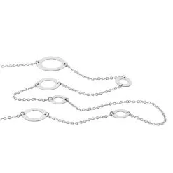 Histoire D'Or Collier Sautoir Paquito Argent Blanc 6 Histoire D'Or Collier Sautoir Paquito Argent Blanc -Boucles d'oreilles Bracelet Soldes FACFBW018B view1