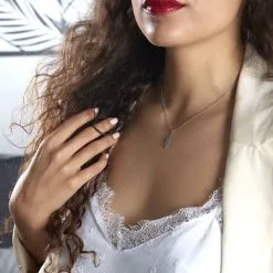 Histoire D'Or Collier Euriell Argent Blanc -Boucles d'oreilles Bracelet Soldes FACFBW01AY model1