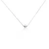 Histoire D'Or Collier Argent Blanc Jacquotte