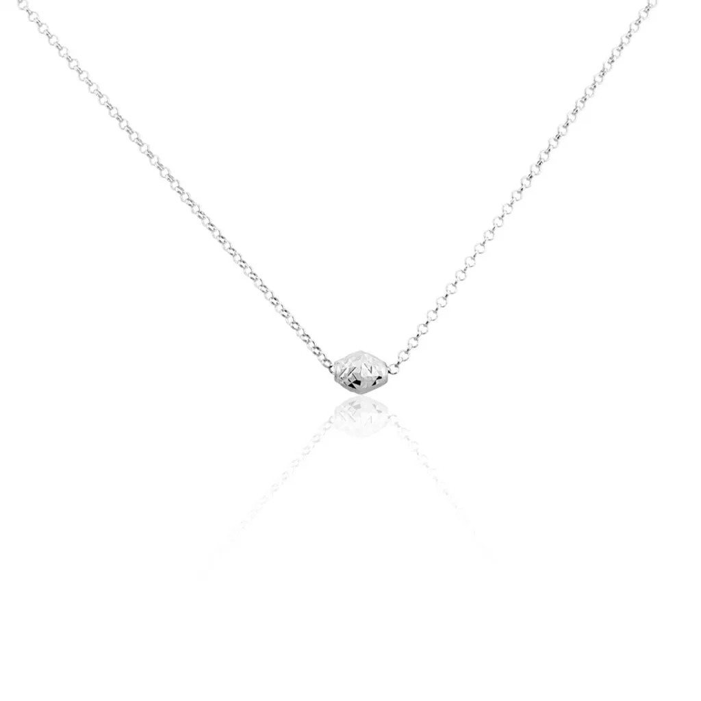Histoire D'Or Collier Argent Blanc Jacquotte 3 Histoire D'Or Collier Argent Blanc Jacquotte