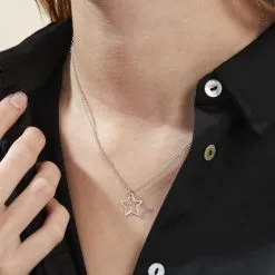 Histoire D'Or Collier Velma Argent Blanc -Boucles d'oreilles Bracelet Soldes FACFBW01DN model1