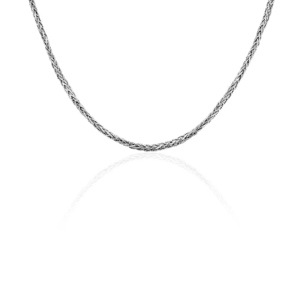 Histoire D'Or Collier Argent Blanc Aleesha 3 Histoire D'Or Collier Argent Blanc Aleesha