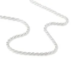 Histoire D'Or Collier Celianeae Maille Corde Argent Blanc 6 Histoire D'Or Collier Celianeae Maille Corde Argent Blanc -Boucles d'oreilles Bracelet Soldes FACFBW0686 view1