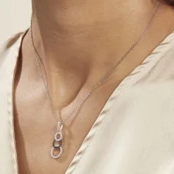 Histoire D'Or Collier Liyana Argent Blanc Oxyde De Zirconium -Boucles d'oreilles Bracelet Soldes FACFBZD101 model1