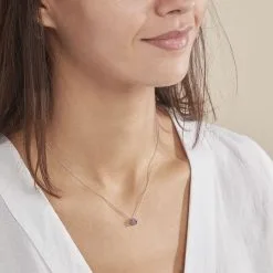 Histoire D'Or Collier Dwight Argent Blanc Oxyde De Zirconium Violet 8 Histoire D'Or Collier Dwight Argent Blanc Oxyde De Zirconium Violet -Boucles d'oreilles Bracelet Soldes FACFBZI031 model0