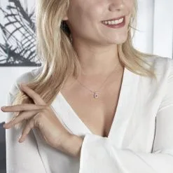 Histoire D'Or Collier Aladin Argent Blanc Oxyde De Zirconium -Boucles d'oreilles Bracelet Soldes FACFBZS036 model0