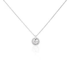 Histoire D'Or Collier Wotan Argent Oxyde Oxyde