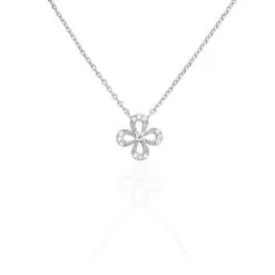Histoire D'Or Collier Sophia Argent Blanc Oxyde De Zirconium