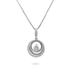 Histoire D'Or Collier Yoheved Argent Blanc Oxyde De Zirconium