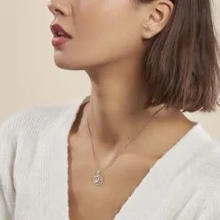 Histoire D'Or Collier Yoheved Argent Blanc Oxyde De Zirconium -Boucles d'oreilles Bracelet Soldes FACFBZW0M7 model0