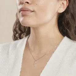 Histoire D'Or Collier Norine Argent Blanc Oxyde De Zirconium -Boucles d'oreilles Bracelet Soldes FACFBZW0MP model1