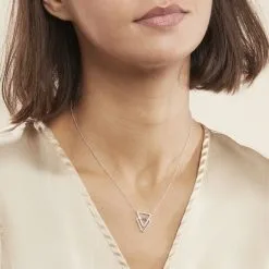 Histoire D'Or Collier Glorya Argent Blanc Oxyde De Zirconium -Boucles d'oreilles Bracelet Soldes FACFBZW0RS model0