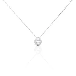Histoire D'Or Collier Pilar Argent Blanc Oxyde De Zirconium