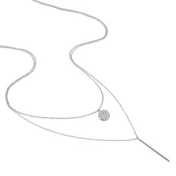 Histoire D'Or Collier Manna Argent Blanc Oxyde De Zirconium -Boucles d'oreilles Bracelet Soldes FACFBZW18K view1