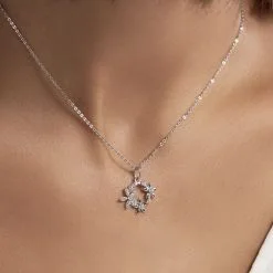 Histoire D'Or Collier Elinia Argent Blanc Oxyde De Zirconium -Boucles d'oreilles Bracelet Soldes FACFBZW1GC model1