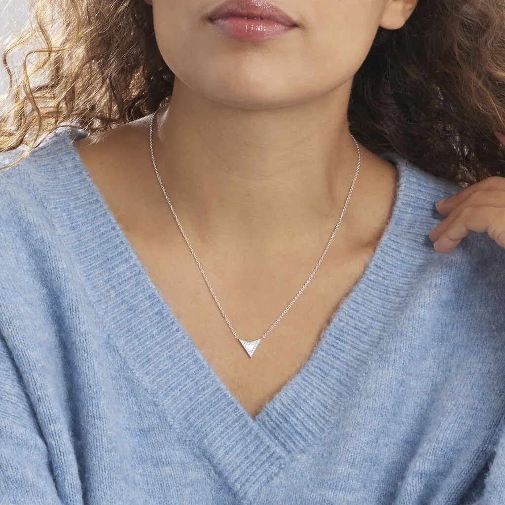 Histoire D'Or Collier Moric Argent Blanc Oxyde De Zirconium Nacre 5 Histoire D'Or Collier Moric Argent Blanc Oxyde De Zirconium Nacre – Image 3