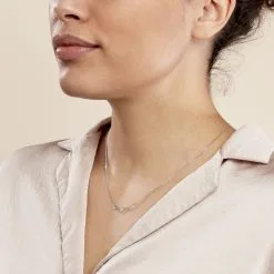 Histoire D'Or Collier Bartoumieu Argent Blanc Oxyde De Zirconium -Boucles d'oreilles Bracelet Soldes FACFBZW1NO model0